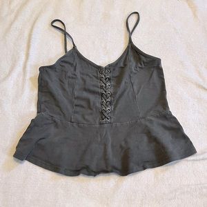 American Eagle Medium Corset Crop Top